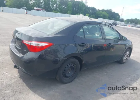 2014 Toyota Corolla Le z USA, uszkodzony, nr VIN 2T1BURHE6EC069970